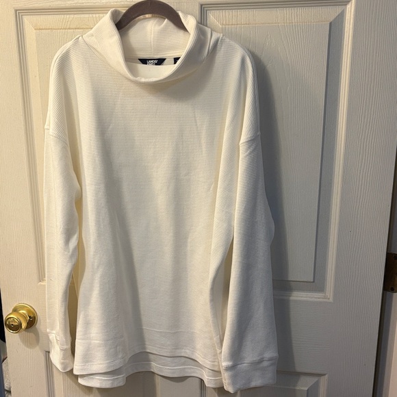 Lands' End Tops - NWT LANDS END  waffle top xxl
